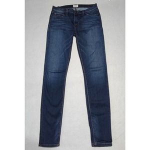 Hudson Women's Krista Super Skinny Dark Wash Stretch Denim Jeans Size 27 27x30